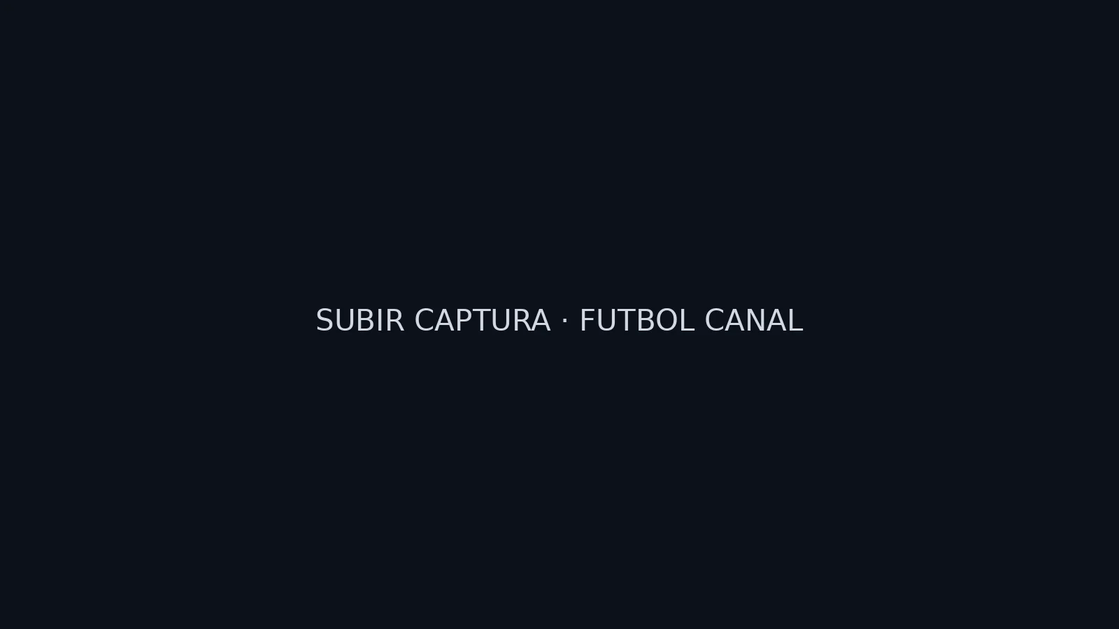 Captura de acceso a canal desde fútbol